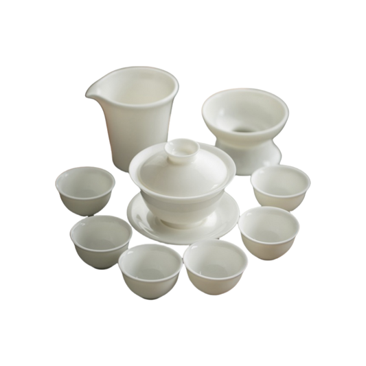Ceramic Gaiwan kit-9Pcs