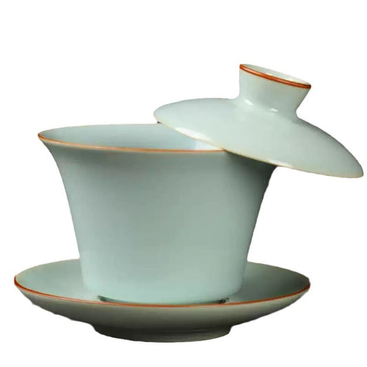 Celadon Ru Kiln Hovering Gaiwan