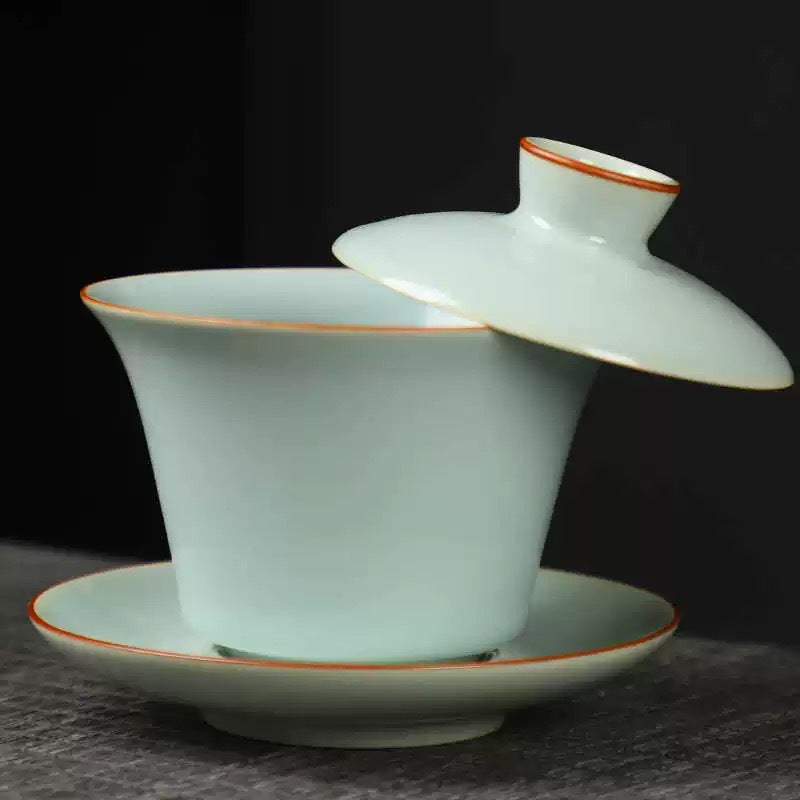 Celadon Ru Kiln Hovering Gaiwan