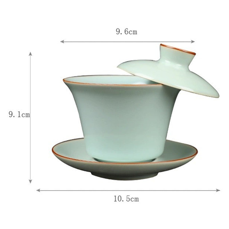 Celadon Ru Kiln Hovering Gaiwan